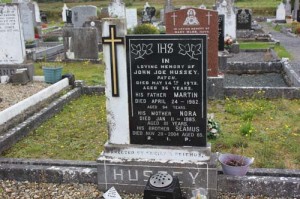 Hussey John Joe Patch